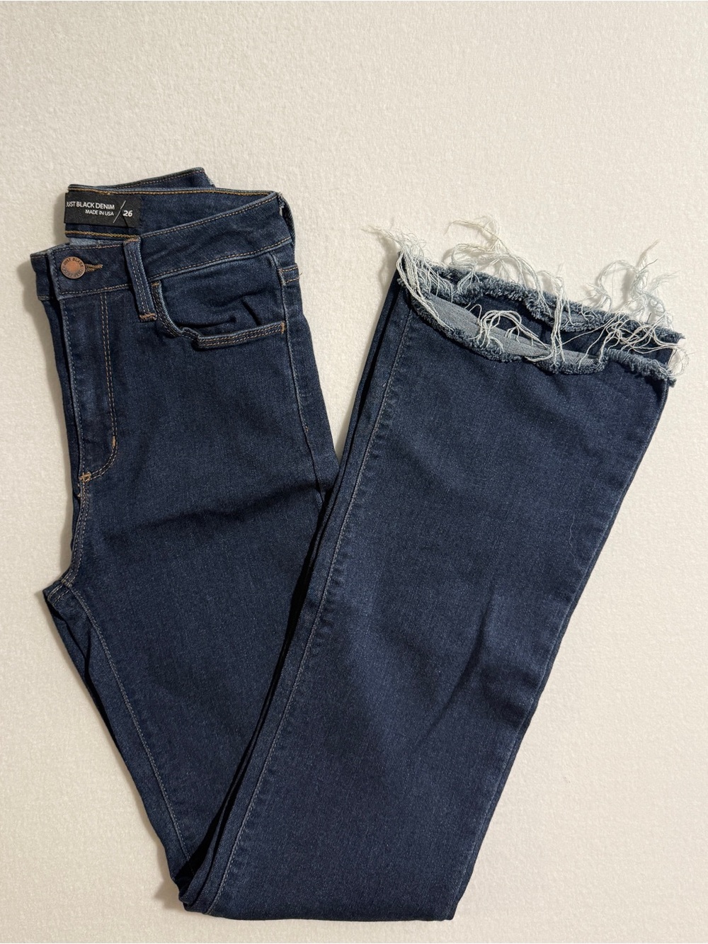 Just Black Flare Jeans Size 26